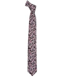 DAVID WEJ - Floral Printed Tie – - Lyst