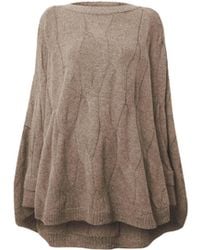 James Lakeland - Oversized Cable Detail Jumper - Lyst
