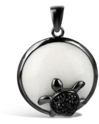 Bellus Domina - Sterling And Turtle Pendant - Lyst