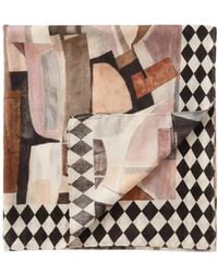 Adrift Clothing - Neutrals Cubist Dreams Scarf - Lyst