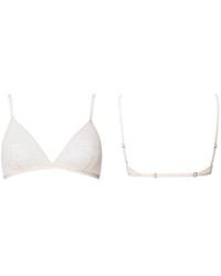 Bott Lingerie - Wireless Lace Triangle Bra La First - Lyst
