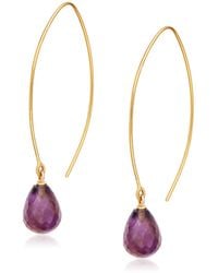 Preeti Sandhu - Jewel Drop Hoops - Lyst