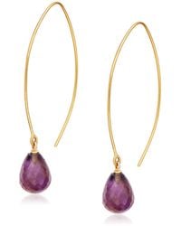 Preeti Sandhu - Jewel Drop Hoops - Lyst