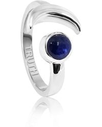 The Jewellery Store London - Adjustable September Truth Birthstone Ring - Lyst