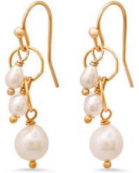 Soul Journey Jewelry - Object Of Affection Pearl Earrings - Lyst