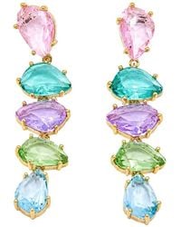 Uchi and Soto - Hanabi Mixed Stone Drop Earrings - Lyst