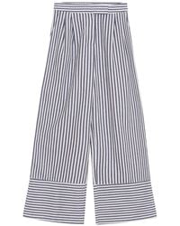 London Atelier Byproduct - Striped Wide Leg Trousers - Lyst