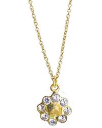Lily Flo Jewellery - Electric Garden Large Diamond Pendant Necklace - Lyst