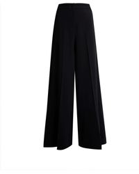 James Lakeland - Pin Tuck Wide Leg Trousers - Lyst