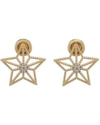 Ebru Jewelry - Spiritual Guiding Star Diamond Stud Earrings - Lyst