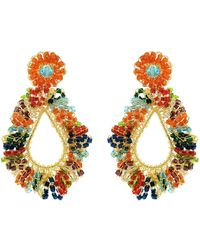 Lavish by Tricia Milaneze - Multicolor & Fiona Handmade Crochet Earrings - Lyst