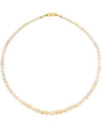 Bombyx House - Ethiopian Opal Round Bead Necklace - Lyst