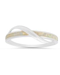 Kylie Harper - Sterling Opal Wave Ring - Lyst
