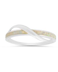 Kylie Harper - Sterling Opal Wave Ring - Lyst