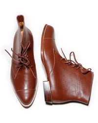 Mafalda - Liz Havana Ankle Boots - Lyst