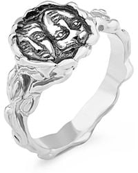 Ece London - The Faces Ring Ii - Lyst