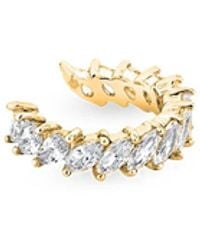 SALLY SKOUFIS - Emergence Ear Cuff With Made Cz Diamond Stimulant - Lyst