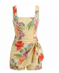 Yumi Kim - Raye Linen Romper - Lyst