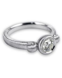 Adrian Ashley - Old-Cut Diamond Ring Featuring A Natural Diamond Made - Lyst