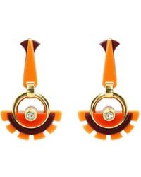 Gissa Bicalho - Acrylic Handmade Earring Indaiá - Lyst