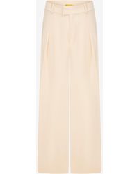 Je Te Veux - Neutrals Basis Butter Wide-Leg Pants - Lyst
