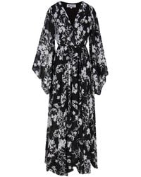 Meghan Fabulous - Sunset Maxi Dress -dahlia Black - Lyst