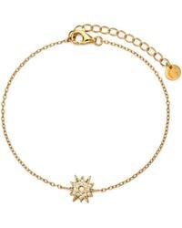 Gold Trip - Celestial Star Bracelet - Lyst