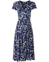 SACHA DRAKE - Reverse Wrap Midi Dress - Lyst