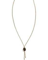 Stone Fruit - Bolo Pendant Necklace - Lyst