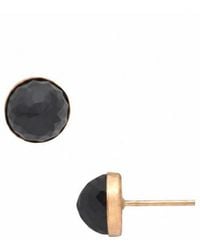 Heather Hawkins Jewelry - Babe Dome Faceted Gemstone Earrings - Lyst