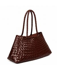 Rimini - Woven Vegan Leather Carry On Bag - Lyst