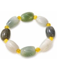 ORIGIN OF HEARTS - Tortuga Bracelet – Hand-Carved Myanmar Jadeite Turtle Bracelet - Lyst