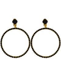 Vickisarge - The Large Hoop Earrings - Lyst