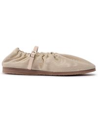 Naguisa - Neutrals Leonora Taupe Mesh - Lyst