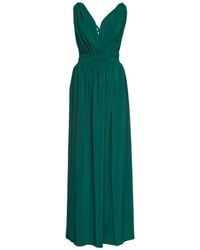 Nanas - Cara Maxi Dress Emerald - Lyst