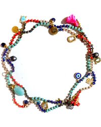 Persia Dona Jewelry - Casablanca Gemstone Necklace - Lyst