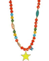 Ebru Jewelry - Sunshine Star Colorful Beaded Necklace - Lyst