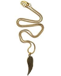 Smilla Brav - Angel Wing Necklace - Lyst