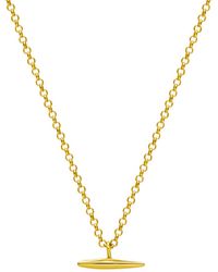 Tory Long - The Bar Necklace - Lyst