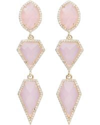 Stephanie Browne Australia - Champagne Earrings - Lyst