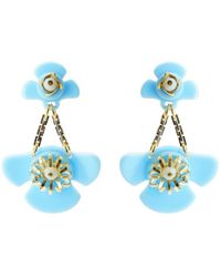 Gissa Bicalho - Handmade Acrylic Earring Short Wild Flower Baby - Lyst