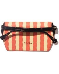 Naoa - Neutrals Slim Glasses Case Dunes Print - Lyst