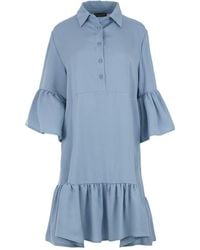Conquista - Serenity Tencel Shirt Dress - Lyst