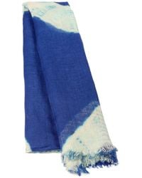 Heritagemoda - Handmade Marrakech Tie-Dye Linen Scarf - Lyst
