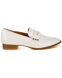Rag & Co - Noshiya Off Patent Pleather Penny Loafers By Rag & Co - Lyst