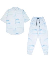 mysimplicated - Short Sleeve Shirt And Trousers Set - Lyst