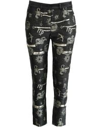 GeeGee Collection - Zodiac Trousers Black - Lyst