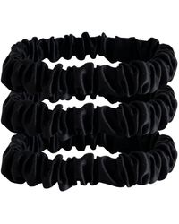 Sylk - Silk Hair Ties - Lyst