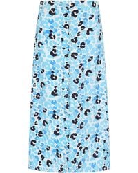 Mercy Delta - Moulton Skirt Pina Colada Aqua - Lyst
