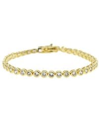 Nazzar - Bezel Cut Tennis Bracelet - Lyst